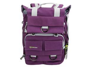 Evecase Canvas DSLR Camera Backpack w/Laptop Compartment & Rain Cover for Nikon D810, D800/D800E, D750, D700, D610, D600, D90, D80, D60, D7200, D7100, D7000, D5500, D5300, D5200, D3300 (Purple) Evecase Canvas DSLR Camera Backpack w/Laptop Compartment & Rain Cover for Nikon D810, D800/D800E, D750, D700, D610, D600, D90, D80, D60, D7200, D7100, D7000, D5500, D5300, D5200, D3300 (Purple)