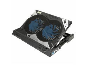 Gaming Laptop Cooler, iKross 2-in-1 Laptop Cooling Pad & Adjustable 5 Level Stand with Dual LED 130mm Fans Suitable for Laptops up to 17.3-inch Gaming Laptop Cooler, iKross 2-in-1 Laptop Cooling Pad & Adjustable 5 Level Stand with Dual LED 130mm Fans Suitable for Laptops up to 17.3-inch