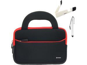 BIRUGEAR 7~8 inch Tablet Ultraportable Neoprene Zipper Carrying Case + Foldable Stand & Stylus for Coby Kyros MID7012, MID7015, MID7016, MID7005, MID7127, MID7034, MID7042, MID7048, MID7033 and More BIRUGEAR 7~8 inch Tablet Ultraportable Neoprene Zipper Carrying Case + Foldable Stand & Stylus for Coby Kyros MID7012, MID7015, MID7016, MID7005, MID7127, MID7034, MID7042, MID7048, MID7033 and More