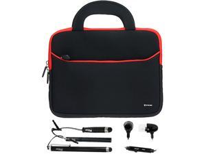 BIRUGEAR 8.9~10.2 inch Tablet Ultraportable Neoprene Carrying Case + 3pcs Stylus & Headset for Apple iPad Air, 2, 3, 4; Samsung Galaxy Note 10.1 N8000, Galaxy Tab 2 P5100 / P5110 and More BIRUGEAR 8.9~10.2 inch Tablet Ultraportable Neoprene Carrying Case + 3pcs Stylus & Headset for Apple iPad Air, 2, 3, 4; Samsung Galaxy Note 10.1 N8000, Galaxy Tab 2 P5100 / P5110 and More