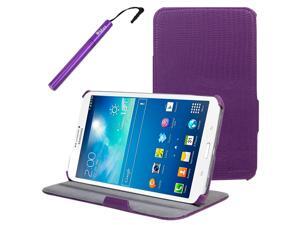 BIRUGEAR Purple Slim-Fit Multi-Angle Stand Folio Case with Stylus for Samsung Galaxy Tab 3 8.0 - 8'' Tablet (SM-T3100 / SM-T3110, Wifi / 3G, 4G LTE) BIRUGEAR Purple Slim-Fit Multi-Angle Stand Folio Case with Stylus for Samsung Galaxy Tab 3 8.0 - 8'' Tablet (SM-T3100 / SM-T3110, Wifi / 3G, 4G LTE)