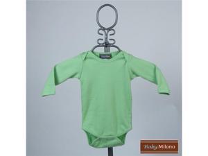 Baby Milano Lime Green Long Sleeve Bodysuit Baby Milano Lime Green Long Sleeve Bodysuit