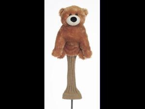 Soft Paws Brown Bear Golf Head Cover 460 cc NEW Cute Soft Paws Brown Bear Golf Head Cover 460 cc NEW Cute