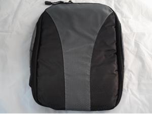 RJ Sports Vented Full Zip Golf Shoe Bag Silver/Black RJ Sports Vented Full Zip Golf Shoe Bag Silver/Black