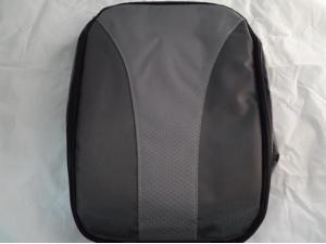RJ Sports Vented Full Zip Golf Shoe Bag Charcoal/Black RJ Sports Vented Full Zip Golf Shoe Bag Charcoal/Black