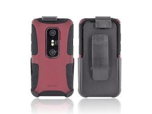 Seidio DILEX Case and Holster Combo for HTC EVO 3D - Burgundy Seidio DILEX Case and Holster Combo for HTC EVO 3D - Burgundy
