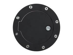 Bully Fuel Filler Door Cover Textured Black Powder Coat Billet Aluminum BBS-1213CK Bully Fuel Filler Door Cover Textured Black Powder Coat Billet Aluminum BBS-1213CK