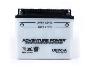 UPG Adventure Power UB7C-A Conventional Power Sports Battery 42508 UPG Adventure Power UB7C-A Conventional Power Sports Battery 42508