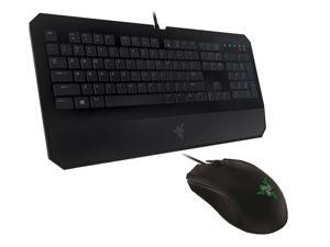 Razer Essential - DeathStalker Gaming Keyboard and Abyssus Gaming Mouse Combo Bundle Razer Essential - DeathStalker Gaming Keyboard and Abyssus Gaming Mouse Combo Bundle