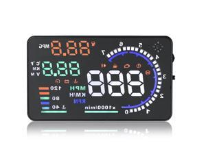 Frontier 5.5" Car Multifunction & Color Heads up Display with OBD II Interface HUD-A8-001 Frontier 5.5" Car Multifunction & Color Heads up Display with OBD II Interface HUD-A8-001