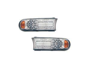APC Chrome Housing Smoked Diamond Cut Parking Lamps, Toyota FJ Cruiser 403465PLS APC Chrome Housing Smoked Diamond Cut Parking Lamps, Toyota FJ Cruiser 403465PLS