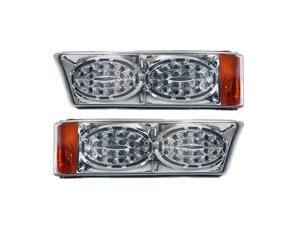 APC Chrome Housing Clear Diamond Cut Parking Lamps, Chevrolet Silverado 403462PLD APC Chrome Housing Clear Diamond Cut Parking Lamps, Chevrolet Silverado 403462PLD