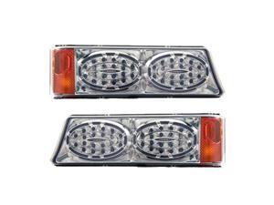 APC Chrome Housing Smoked Diamond Cut Parking Lamps, Chevrolet Silverado 403462PLS APC Chrome Housing Smoked Diamond Cut Parking Lamps, Chevrolet Silverado 403462PLS