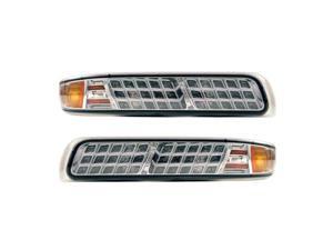 APC Chrome Housing Smoked Diamond Cut Parking Lamps, Chevy Silverado/Suburban/Tahoe 403463PLS APC Chrome Housing Smoked Diamond Cut Parking Lamps, Chevy Silverado/Suburban/Tahoe 403463PLS