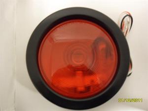 AutoSmart 4" ROUND SEALED STOP / TURN / TAIL LIGHT KIT W BULB GROMMET AND PLUG RED KL-20107RK AutoSmart 4" ROUND SEALED STOP / TURN / TAIL LIGHT KIT W BULB GROMMET AND PLUG RED KL-20107RK