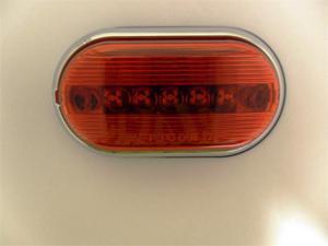 AutoSmart LED OBLONG CLEARANCE / SIDE MARKER LIGHT RED W CHROME HOUSING KL-15110RM AutoSmart LED OBLONG CLEARANCE / SIDE MARKER LIGHT RED W CHROME HOUSING KL-15110RM