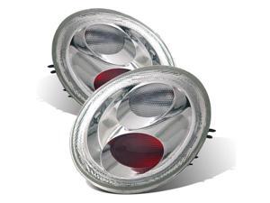 CG VOLKSWAGEN BEETLE 98-02 TAILLIGHT CHROME 03-VB9800TLAG2 PAIR CG VOLKSWAGEN BEETLE 98-02 TAILLIGHT CHROME 03-VB9800TLAG2 PAIR