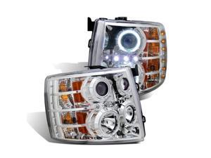 CG CHEVY SILVERADO 07-UP PROJECTOR HEADLIGHT CHROME CLEAR(CCFL) 02-AZ-CL07-PCC-RF-A PAIR CG CHEVY SILVERADO 07-UP PROJECTOR HEADLIGHT CHROME CLEAR(CCFL) 02-AZ-CL07-PCC-RF-A PAIR