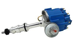 TSP HEI DISTRIBUTOR - Ford FE 332-428 VACUUM ADVANCE, BLUE CAP JM6508BL TSP HEI DISTRIBUTOR - Ford FE 332-428 VACUUM ADVANCE, BLUE CAP JM6508BL