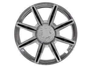 Pilot 16" Chrome Wheel Cover 8 Spoke With Black Inserts WH541-16C-BLK Pilot 16" Chrome Wheel Cover 8 Spoke With Black Inserts WH541-16C-BLK