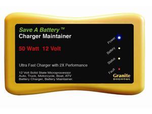 Save A Battery 2365 12 Volt 50 Watt Battery Charger Maintainer Desulfator Save A Battery 2365 12 Volt 50 Watt Battery Charger Maintainer Desulfator