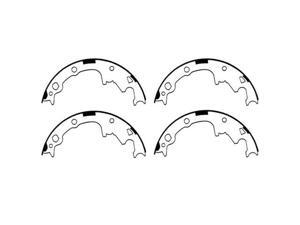 Omix-ada Brake Shoes (Rear), 9" x 2.5" With Dana 35, Genuine Bendix Brand, 90-06 Jeep Wranglers, 90-01 Jeep XJ Cherokees, 93-98 Jeep ZJ Grand Cherokees 16726.17 Omix-ada Brake Shoes (Rear), 9" x 2.5" With Dana 35, Genuine Bendix Brand, 90-06 Jeep Wranglers, 90-01 Jeep XJ Cherokees, 93-98 Jeep ZJ Grand Cherokees 16726.17