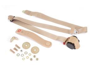 Omix-ada This tan 3-point seat belt from Rugged Ridge fits 76-83 Jeep CJ-5s and 87-95 YJ Wranglers. 13202.22 Omix-ada This tan 3-point seat belt from Rugged Ridge fits 76-83 Jeep CJ-5s and 87-95 YJ Wranglers. 13202.22
