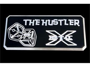 T-REX "The Hustler" Series - Body Side Badges - 1 Pc - Black/ Machine BLACK/MACH 6901013 T-REX "The Hustler" Series - Body Side Badges - 1 Pc - Black/ Machine BLACK/MACH 6901013