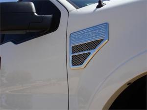 T-REX 1999-2008 Ford Super Duty Exc. 04-08 F150 Side Vent - Billet Chrome Plated - Universal Fender Mount - 08 F250 Style POLISHED 54562 T-REX 1999-2008 Ford Super Duty Exc. 04-08 F150 Side Vent - Billet Chrome Plated - Universal Fender Mount - 08 F250 Style POLISHED 54562
