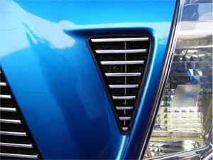 T-REX 2005-2010 Toyota Tacoma Billet Side Vent Inserts - 2 Pc (9 Bars Each) POLISHED 20896 T-REX 2005-2010 Toyota Tacoma Billet Side Vent Inserts - 2 Pc (9 Bars Each) POLISHED 20896