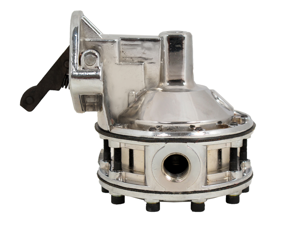 TSP SB Chevy 6 Valve Mechanical Race Pump - 130GPH Fuel Pump Silver JM1037C TSP SB Chevy 6 Valve Mechanical Race Pump - 130GPH Fuel Pump Silver JM1037C