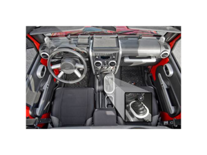 Rugged Ridge 11151.95 Interior Trim Kit, Brushed Silver, 07-10 Jeep Wrangler Unlimited JK Rugged Ridge 11151.95 Interior Trim Kit, Brushed Silver, 07-10 Jeep Wrangler Unlimited JK