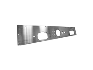 Rugged Ridge 11144.11 Dash Panel, Holes, Stainless Steel, 76-86 Jeep CJ Models Rugged Ridge 11144.11 Dash Panel, Holes, Stainless Steel, 76-86 Jeep CJ Models