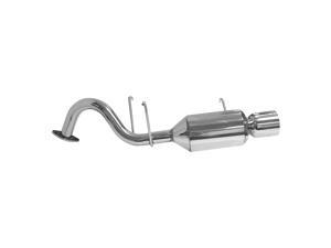 DC Sports Single Canister Cat-Back Exhaust Parts SCS7038 Polished DC Sports Single Canister Cat-Back Exhaust Parts SCS7038 Polished