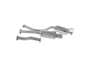 DC Sports S.S. Single Canister Cat-Back Exhaust SCS7040 Polished DC Sports S.S. Single Canister Cat-Back Exhaust SCS7040 Polished