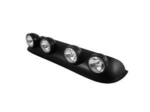 Spyder Auto 4 Inch 4 Roof Fog Lights W/Wire And Switch - Clear 5020635 Spyder Auto 4 Inch 4 Roof Fog Lights W/Wire And Switch - Clear 5020635
