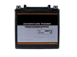 UPG Adventure Power UBVT-8 Sealed AGM V-Twin Power Sports Battery 42030 UPG Adventure Power UBVT-8 Sealed AGM V-Twin Power Sports Battery 42030
