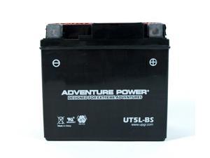 UPG Adventure Power UT5L-BS Dry Charge AGM Power Sports Battery 43000 UPG Adventure Power UT5L-BS Dry Charge AGM Power Sports Battery 43000