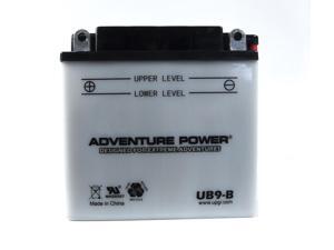 UPG Adventure Power UB9-B Conventional Power Sports Battery 42511 UPG Adventure Power UB9-B Conventional Power Sports Battery 42511