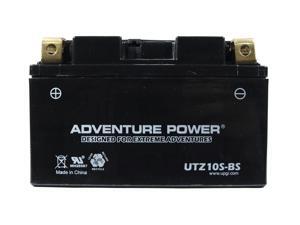 UPG Adventure Power UTZ10S-BS Dry Charge AGM Power Sports Battery 43019 UPG Adventure Power UTZ10S-BS Dry Charge AGM Power Sports Battery 43019