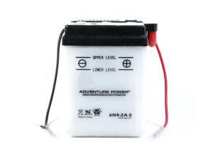 UPG Adventure Power 6N4-2A-5 Conventional Power Sports Battery 41509 UPG Adventure Power 6N4-2A-5 Conventional Power Sports Battery 41509