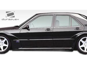 1986-1995 Mercedes Benz E Class W124 4DR Duraflex Evo 2 Wide Body Side Skirts 105376 1986-1995 Mercedes Benz E Class W124 4DR Duraflex Evo 2 Wide Body Side Skirts 105376