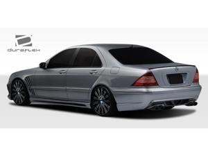 2000-2006 Mercedes Benz S Class W220 Duraflex W-2 Rear Bumper 107721 2000-2006 Mercedes Benz S Class W220 Duraflex W-2 Rear Bumper 107721