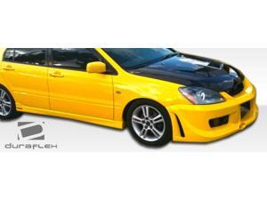 2004-2007 Mitsubishi Lancer Duraflex Rally Side Skirts 100573 2004-2007 Mitsubishi Lancer Duraflex Rally Side Skirts 100573