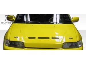 1988-1991 Honda CR-X Civic HB Duraflex Predator Hood 105539 1988-1991 Honda CR-X Civic HB Duraflex Predator Hood 105539