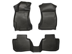 Husky Liners Weatherbeater Series Front & 2Nd Seat Floor Liners 99801 2012-2015 Subaru Impreza Husky Liners Weatherbeater Series Front & 2Nd Seat Floor Liners 99801 2012-2015 Subaru Impreza