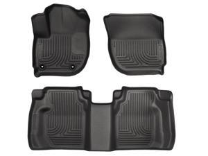 Husky Liners Weatherbeater Series Front & 2Nd Seat Floor Liners 99491 2015 Honda Honda Fit Husky Liners Weatherbeater Series Front & 2Nd Seat Floor Liners 99491 2015 Honda Honda Fit