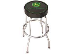 Plasticolor John Deere Black Garage Stool 004746R01 Plasticolor John Deere Black Garage Stool 004746R01