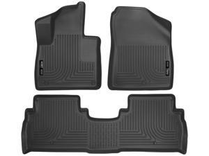 Husky Liners Weatherbeater Series Front & 2nd Seat Floor Liners 98691 2016 Kia S Kia Sorento Husky Liners Weatherbeater Series Front & 2nd Seat Floor Liners 98691 2016 Kia S Kia Sorento