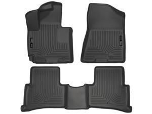 Husky Liners Weatherbeater Series Front & 2nd Seat Floor Liners 99681 2016 Hyund Hyundai Tucson Husky Liners Weatherbeater Series Front & 2nd Seat Floor Liners 99681 2016 Hyund Hyundai Tucson